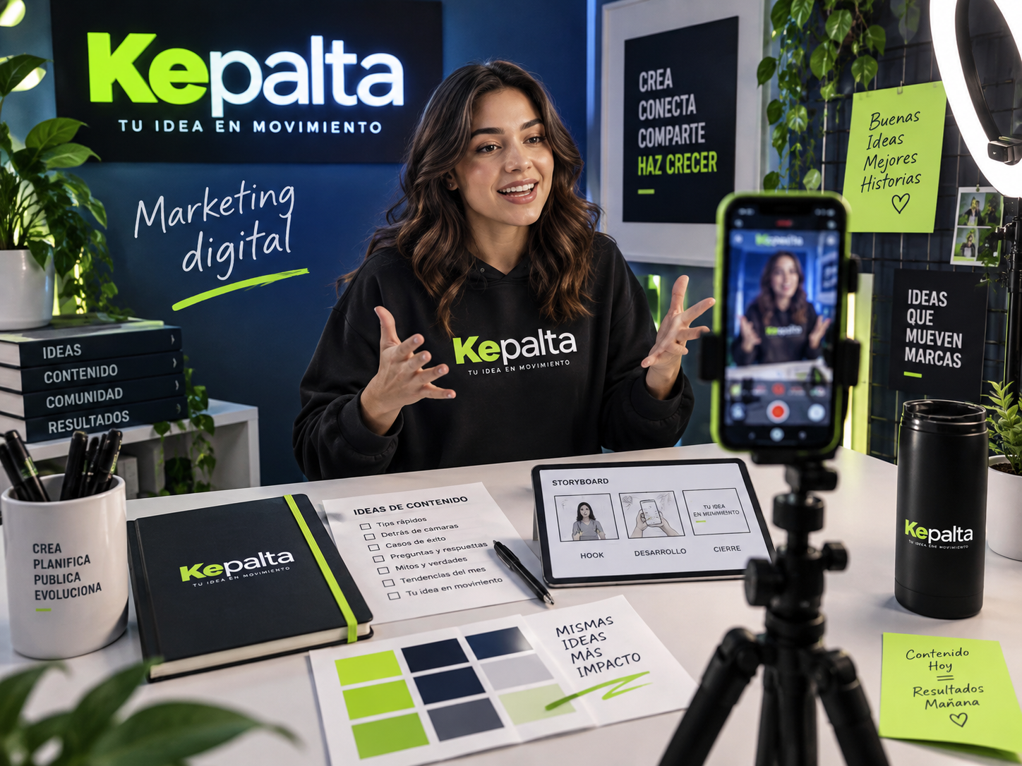 Estrategia de marketing digital, contenidos, redes sociales y comunicación para reforzar la presencia online de un negocio